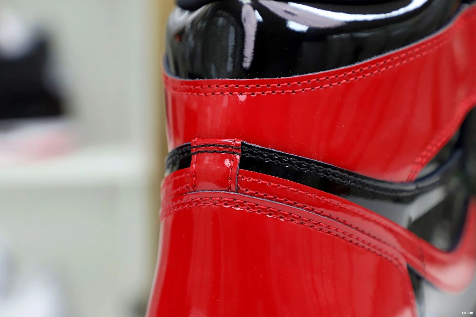 OG PATENT HIGH JORDAN AIR BRED 1 0308